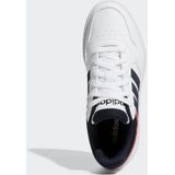 adidas Originals Hoops 3.0 sneakers wit/donkerblauw/roze