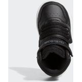 adidas Performance Hoops Mid Schoenen - Kinderen - Zwart- 26