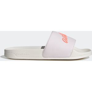 adidas Adilette Shower dames Teenslipper,Bijna roze zuur rood krijt wit,44 2/3 EU