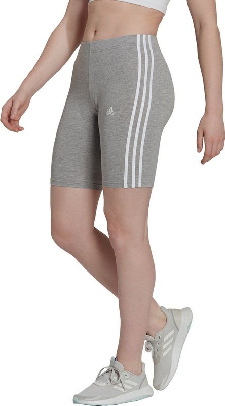 adidas Sportswear Essentials 3-Stripes Fietsshort - Dames - Grijs
