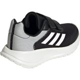 adidas Tensaur Run - Kindertrainers - Zwart - Gerecycled Materiaal