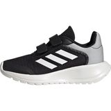 adidas Tensaur Run - Kindertrainers - Zwart - Gerecycled Materiaal