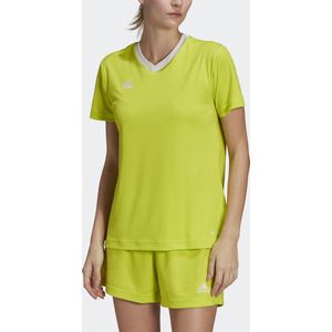 adidas Entrada 22 - Voetbalshirt - Lichtgroen - 100% Gerecycled Polyester