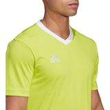 Adidas - Entrada 22 - Shirt - Fluogeel - Korte Mouw - Heren