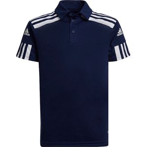 adidas - Squadra 21 - Voetbalpoloshirt - Zwart - 100% Gerecycled Polyester