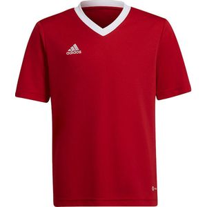 adidas Entrada Training Shirt kinderen - sportshirts - rood - Unisex