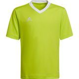 adidas - Entrada Jersey Youth - Kids Groene Voetbalshirt -128