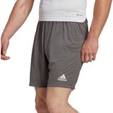 Adidas - Entrada 22 - Sportshort - Grijs - Vochtafvoerend - Gerecycled Materiaal