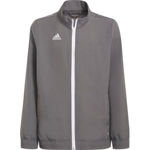 adidas - Entrada 22 Presentation Jacket Youth - Grijze Presentation Jacket -128