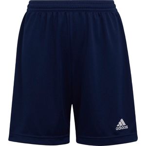 adidas Performance Entrada 22 Short - Kinderen - Blauw - Polyester - AEROREADY