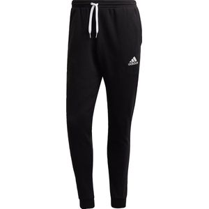 adidas - Entrada 22 - Sweat Trainingsbroek - Zwart Wit - Fleece