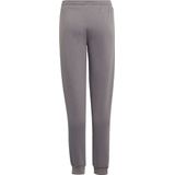 adidas Entrada 22 - Trainingsbroek - Grijs Wit - Fleece - Standaard Pasvorm