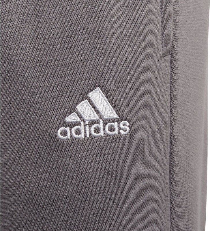 adidas Entrada 22 - Trainingsbroek - Grijs Wit - Fleece - Standaard Pasvorm