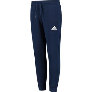 adidas - Entrada 22 - Sweat Trainingsbroek - Donkerblauw - Fleece - Standaard Pasvorm