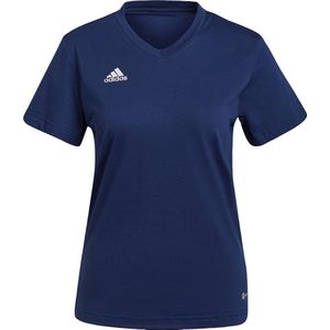 adidas Performance Entrada 22 - T-shirt - Blauw - Katoen