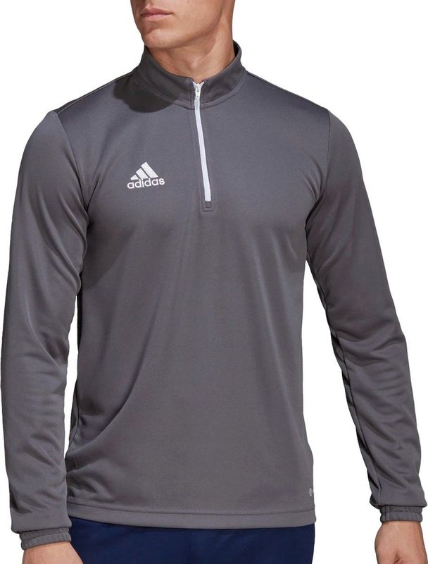 adidas Entrada 22 Trainingstrui - Grijs - 100% Gerecycled Polyester