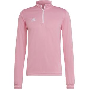 adidas Entrada 22 - Trainingstrui - Roze Wit - 1/4-Zip