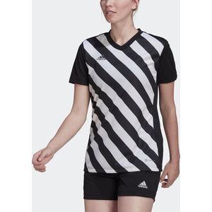 adidas - Entrada 22 Graphic - Voetbalshirt - Zwart - Dames