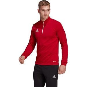 adidas Entrada 22 - Trainingstrui - Rood Wit - 1/4-Zip