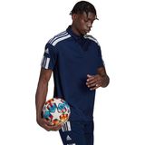 adidas - Squadra 21 - Voetbalpoloshirt - Zwart - 100% Gerecycled Polyester