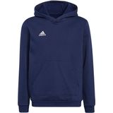 adidas Entrada 22 Hoodie - Donkerblauw - Fleece - Capuchon