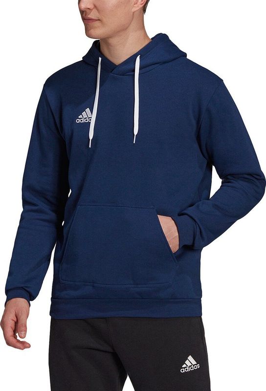 adidas - Entrada 22 - Sweat-Hoodie - Zwart - 70% Katoen 30% Gerecycled Polyester