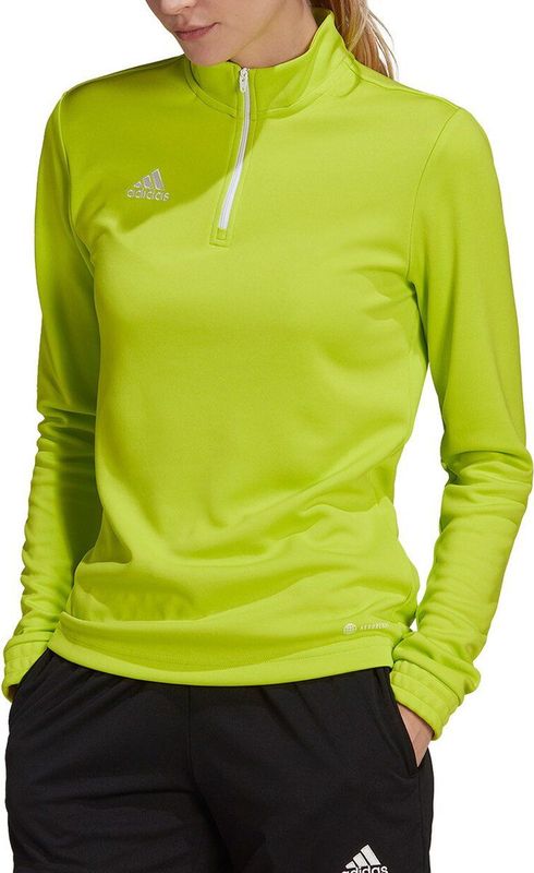 Adidas Entrada 22 - Training Sweatshirt - Zwart - Synthetisch - Aeroready