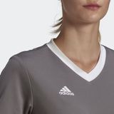 adidas Performance Entrada Voetbalshirt - Dames - Grijs