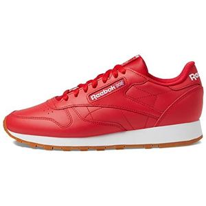 Reebok Klassiek leer uniseks-volwassene Gymschoen, Vector Rode Ftwr Wit Reebok Rubber Gom 03, 36 EU