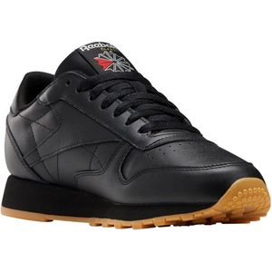 Reebok, Heren Sneakers Clic Leather Gy 0954 Maat 47 Zwart, Heren, Maat:40 1/2 EU