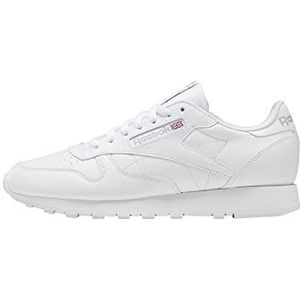 Reebok Klassiek leer uniseks-volwassene Gymschoen, Ftwr Wit Ftwr Wit Puur Grijs 3, 34.5 EU