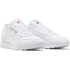 Reebok Club C 85 uniseks-volwassene Sneakers, FTWWHT/CHALK/KINBLU, 36 EU