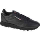 Reebok Classic Leather CL LTHR - Sneakers Schoenen Sportschoenen Leer Zwart GY0955 - Maat EU 43 UK 9