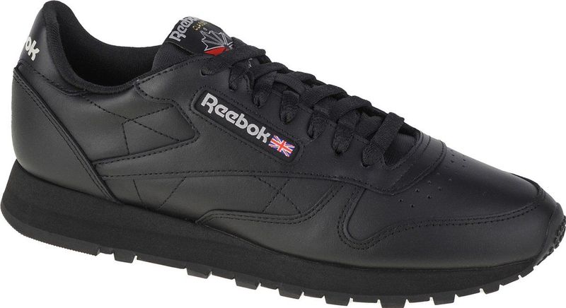 Reebok - Classic Leather - Sneakers - Zwart - Leer