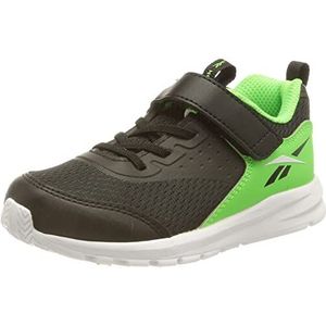 Reebok Baby Boy's Rush Runner 4.0 Td Sneakers, Core Zwart Solar Lime Ftwr Wit, 21 EU