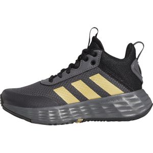 adidas Ownthegame 2.0 Sneakers uniseks-kind, grey five/matte gold/core black, 38 EU