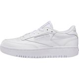 Reebok - CLUB C DOUBLE - Sneaker - Wit - Katoen