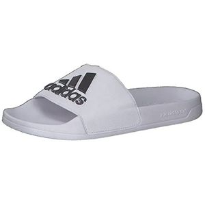 adidas Adilette Shower Logo Slippers uniseks-volwassene, ftwr white/core black/ftwr white, 37 EU