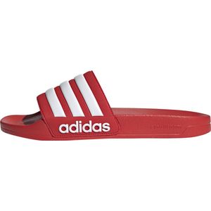 adidas ADILETTE SHOWER SLIDES uniseks-volwassene sandalen Douche- en badschoenen, Vivid Red/Ftwr White/Vivid Red, 43 1/3 EU