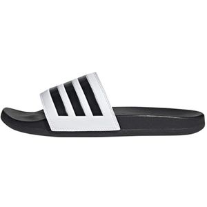 adidas Adilette Comfort Slides uniseks-volwassene Teenslipper, ftwr white/core black/core black, 50 EU