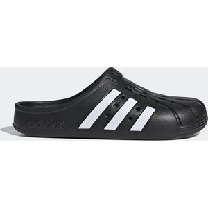 adidas Adilette Clog, uniseks sneakers voor volwassenen, Core Black/Ftwr White/Core Black, 44,5 EU