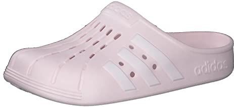 adidas Uniseks-Volwassen Adilette Clogs Slippers, Almost Pink/Ftwr White/Almost Pink, 43 EU