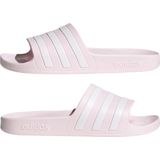 Adidas - Adilette Aqua - Badslippers - Zwart - Voorgevormde Wreefband, Sneldrogend Materiaal