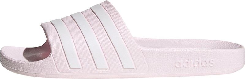 Adidas - Adilette Aqua - Badslippers - Zwart - Voorgevormde Wreefband, Sneldrogend Materiaal