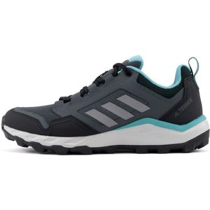adidas Tracerocker 2 Trail Running Shoe voor dames, Core Black Grey Mint Tone, 37.50 EU