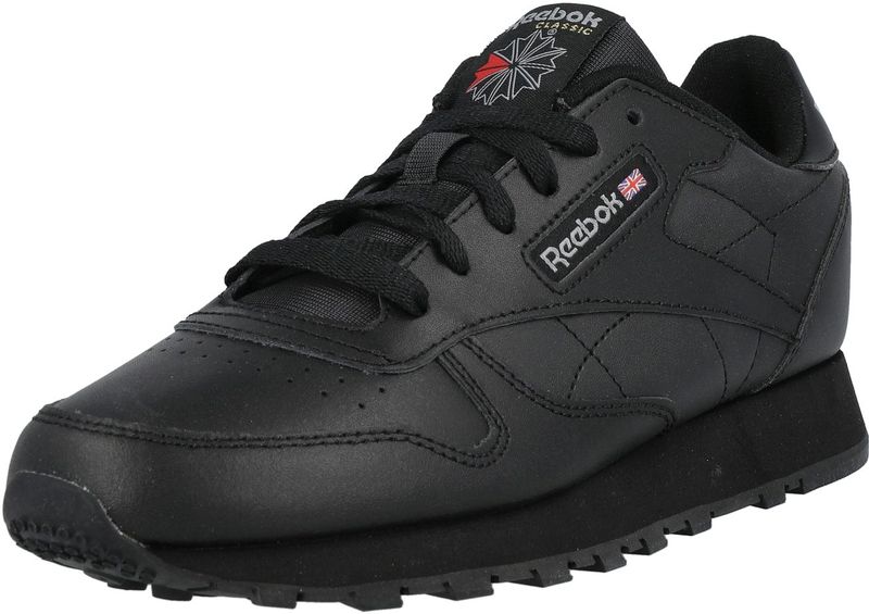Reebok Schoenen - CL LTHR - Hardlopend - Zwart - Reebok - 38 - Schoenen