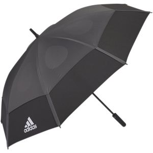 adidas Performance Double Canopy Paraplu 64"" - Unisex - Zwart- 1 Maat