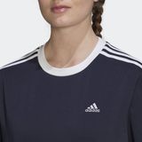adidas Sportswear Essentials 3-Stripes T-shirt - Dames - Blauw