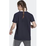 adidas Sportswear Essentials 3-Stripes T-shirt - Dames - Blauw