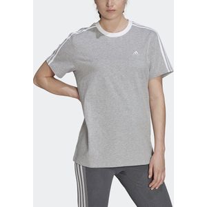 adidas Sportswear Essentials 3-Stripes T-shirt - Dames - Grijs